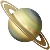 ringed planet emoji|planet emoji symbol.